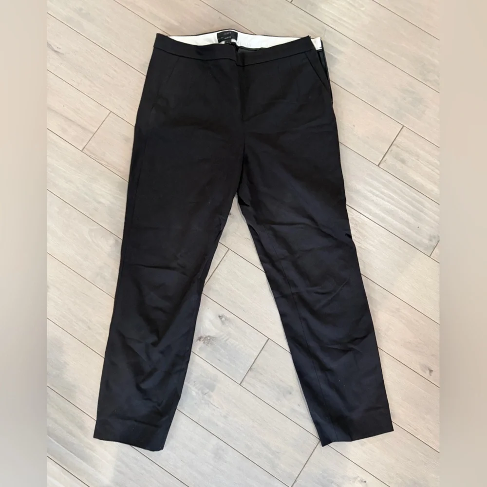 J.Crew Black Slim Fit Martie Pants, black, size 6 - Picture 3 of 6